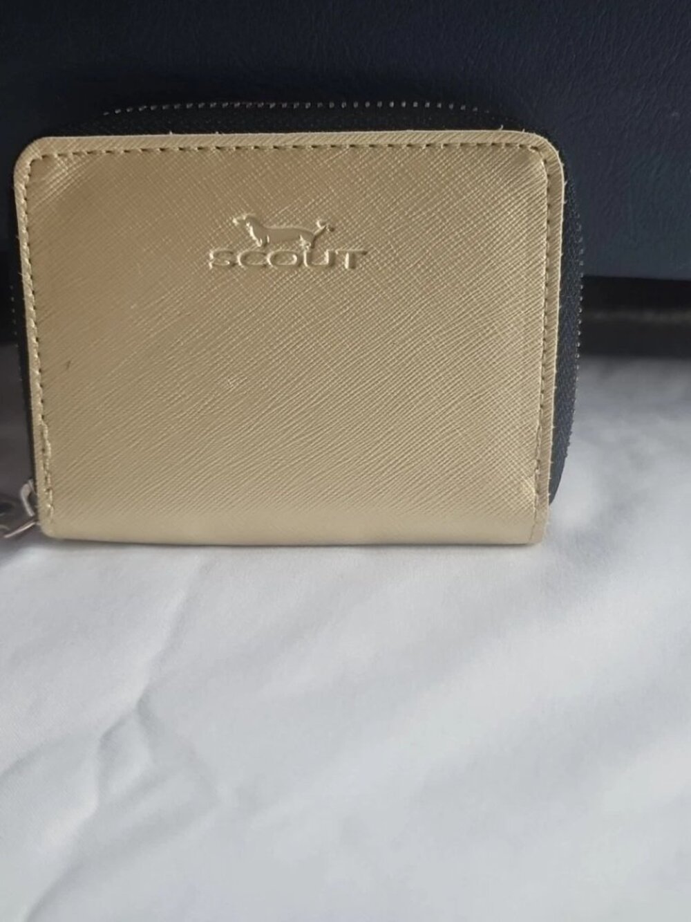 Scout Gold Zip-Around Wallet